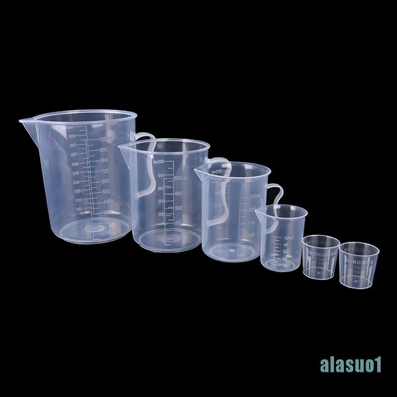 Cốc đo lường bằng nhựa dung tích 20 / 30 / 50 / 300 / 500 / 1000ml