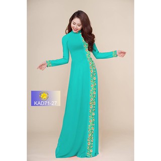 Vải Áo Dài Tằm Ý, Lụa Nhật  KAD71