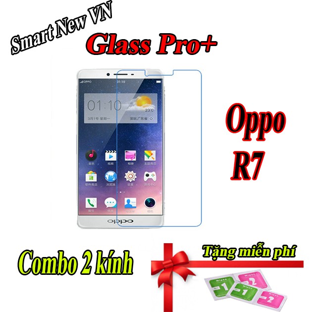 Combo 2 Kính cường lực Oppo R7 2.5D Full màn hình