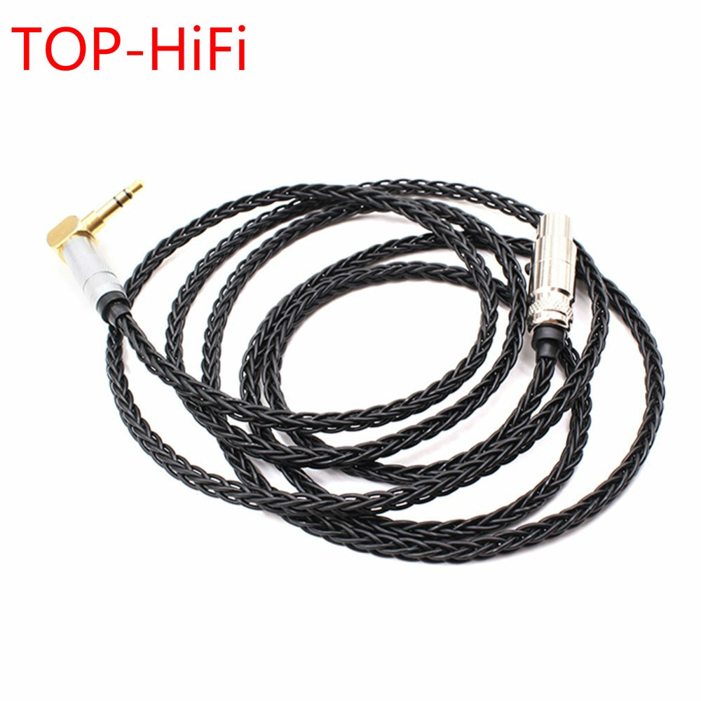 Cáp nâng cấp tai nghe 8 lõi TOP-HiFi 1.2Meter DIY cho tai nghe K712 Q701 k702 K267 K271 / DT1990pro 