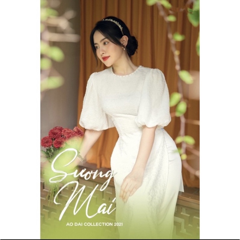 ✾✔ஐÁo dài tết(Sương-mai) thiết kế tay chuông thời trang nhẹ nhàng | BigBuy360 - bigbuy360.vn