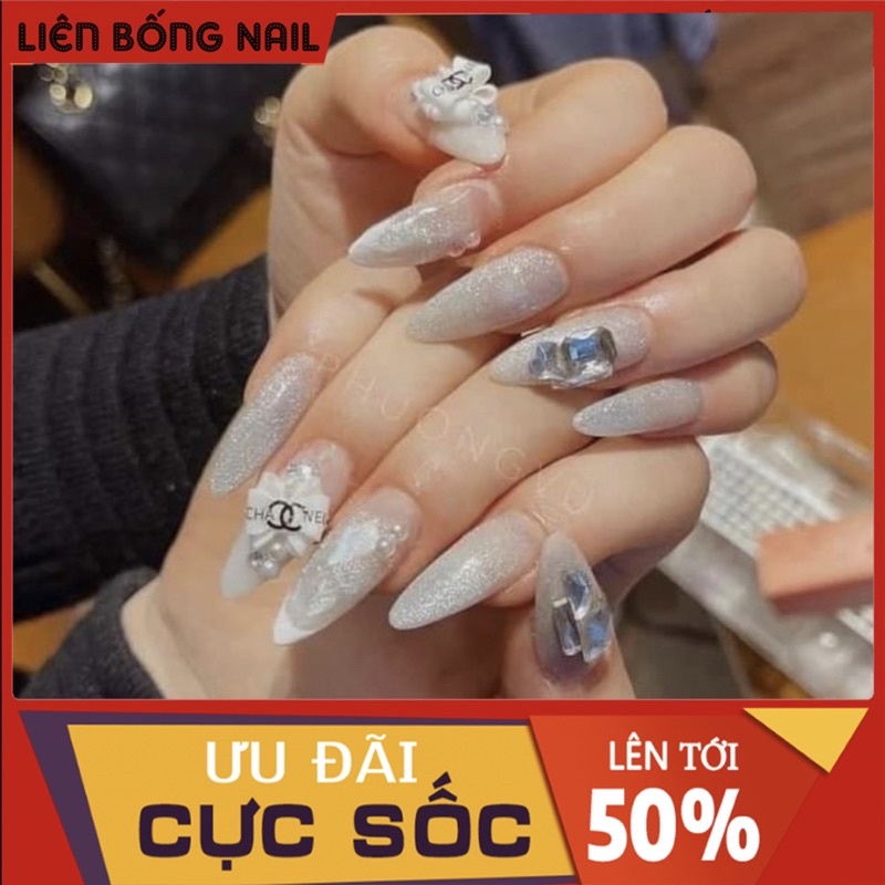 Nơ bột nail - mẫu mới