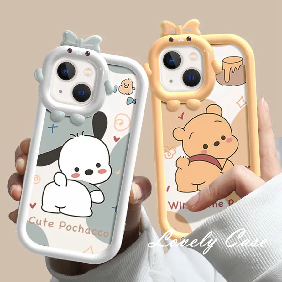 IPhone 14 13 12 11 Pro Max SE 2020 X Xr Xs Max 8 7 PlusỐp Điện Thoại Mềm Trong Suốt In Hình Thú Dễ Thương Cho