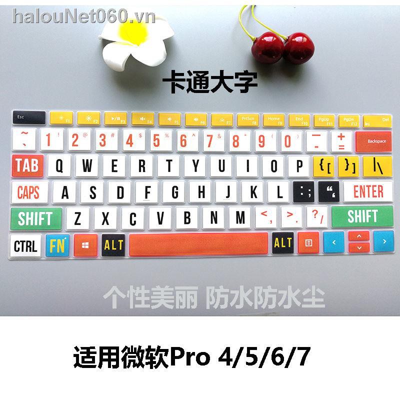 Miếng Dán Bảo Vệ Bàn Phím Cho Laptop Microsoft Surface Pro7 Pro 6 5 4 Laptop2
