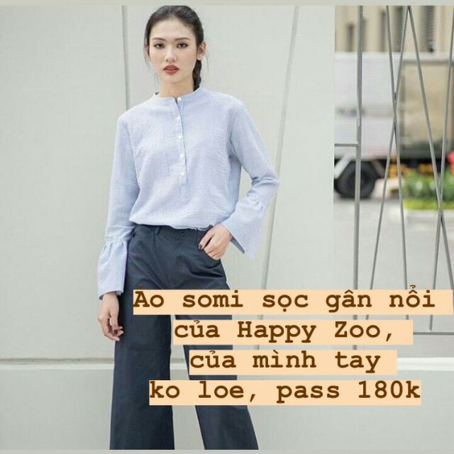 Sơ mi cổ trụ Happy Zoo