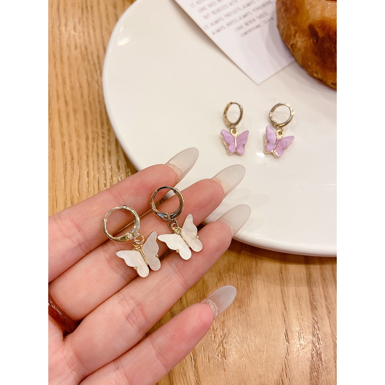 Bông Tai Hình Bướm Thời Trang Mùa Hè Xinh Xắn Cho Nữ