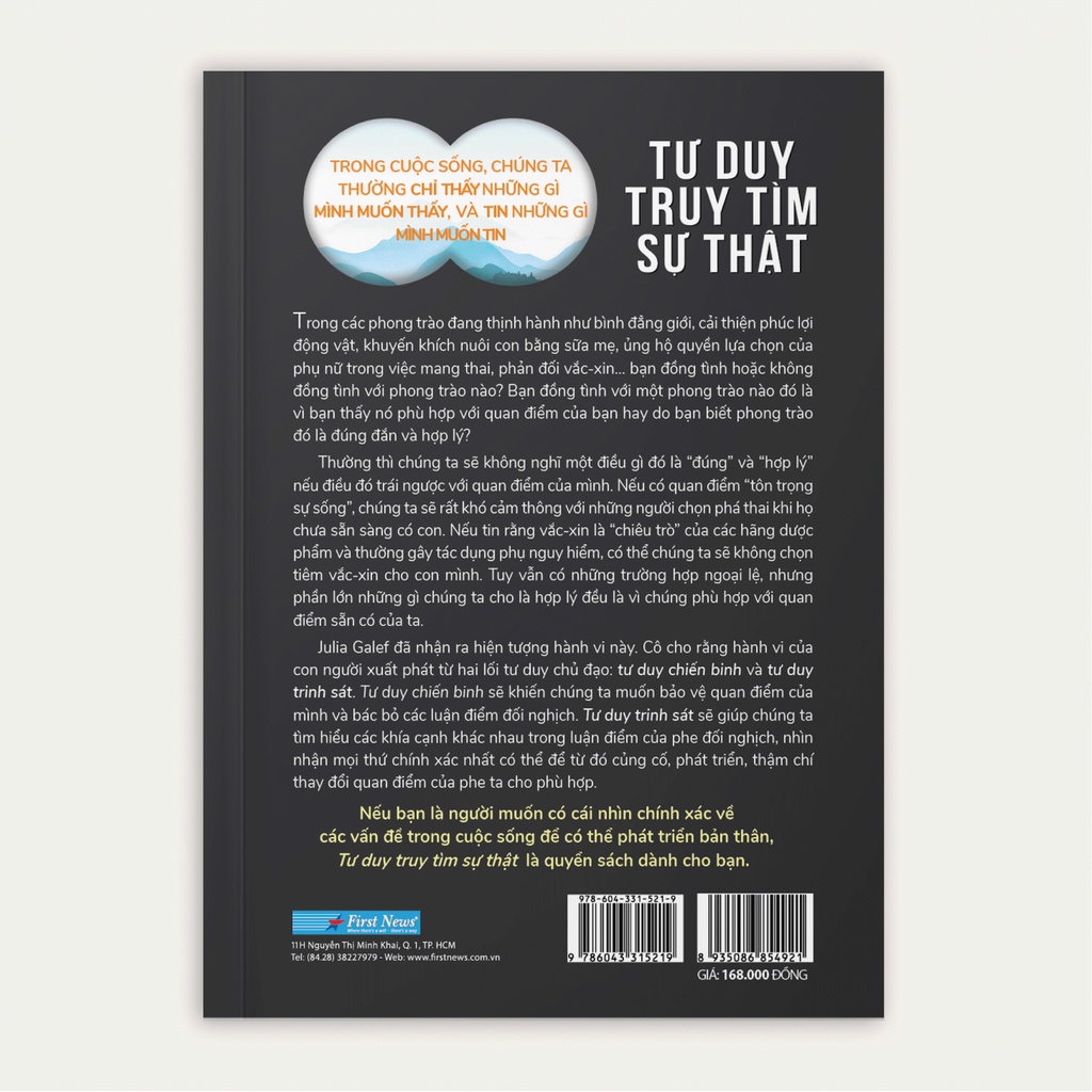 Sách Tư Duy Truy Tìm Sự Thật First News - FIN
