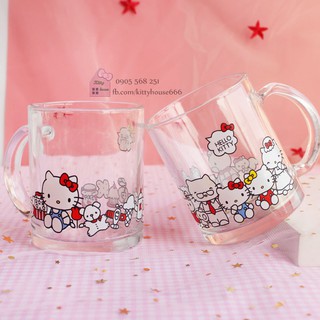 🌻ly thủy tinh hello kitty 🎀 kitty house