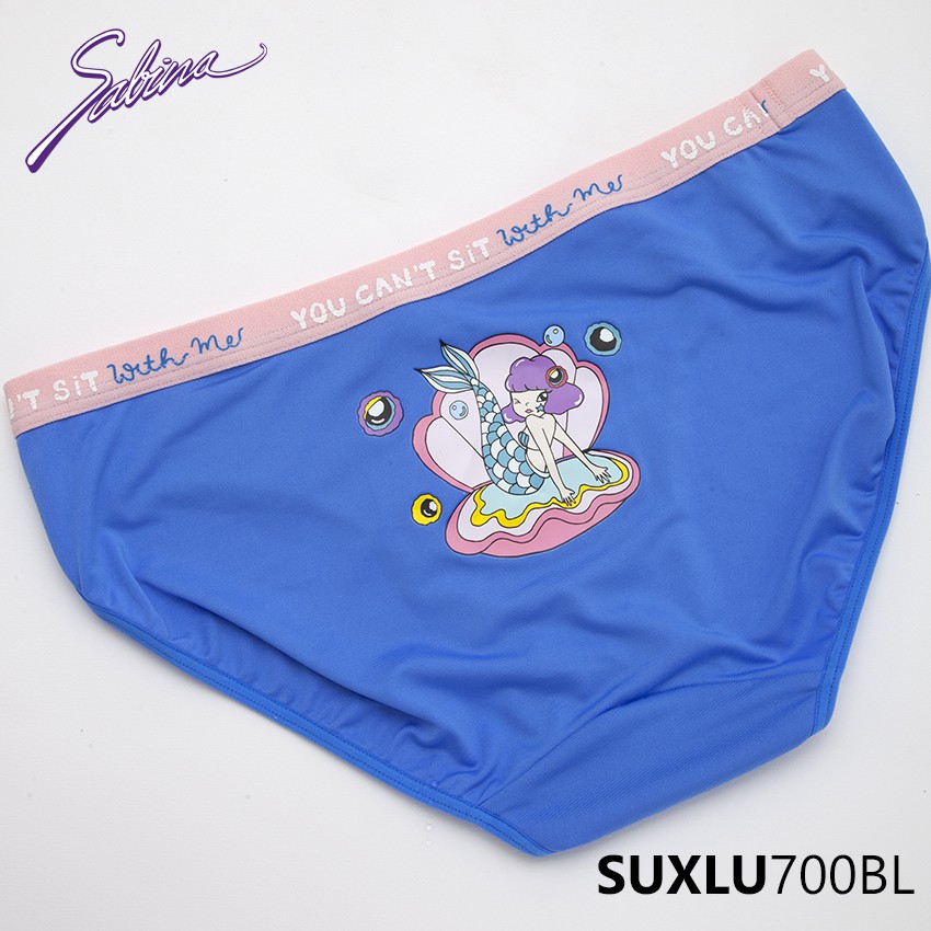 Combo Áo Lót Mút Mỏng Cup Ngang Và Quần Đồng Bộ Xanh Dương Phối Hoa Văn Ano Collection By Sabina SBXLU700BL+SUXLU700BL | BigBuy360 - bigbuy360.vn