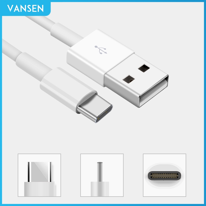 Cáp sạc nhanh VANSEN giao diện Type-C truyền dữ liệu tốc độ cao cho Android