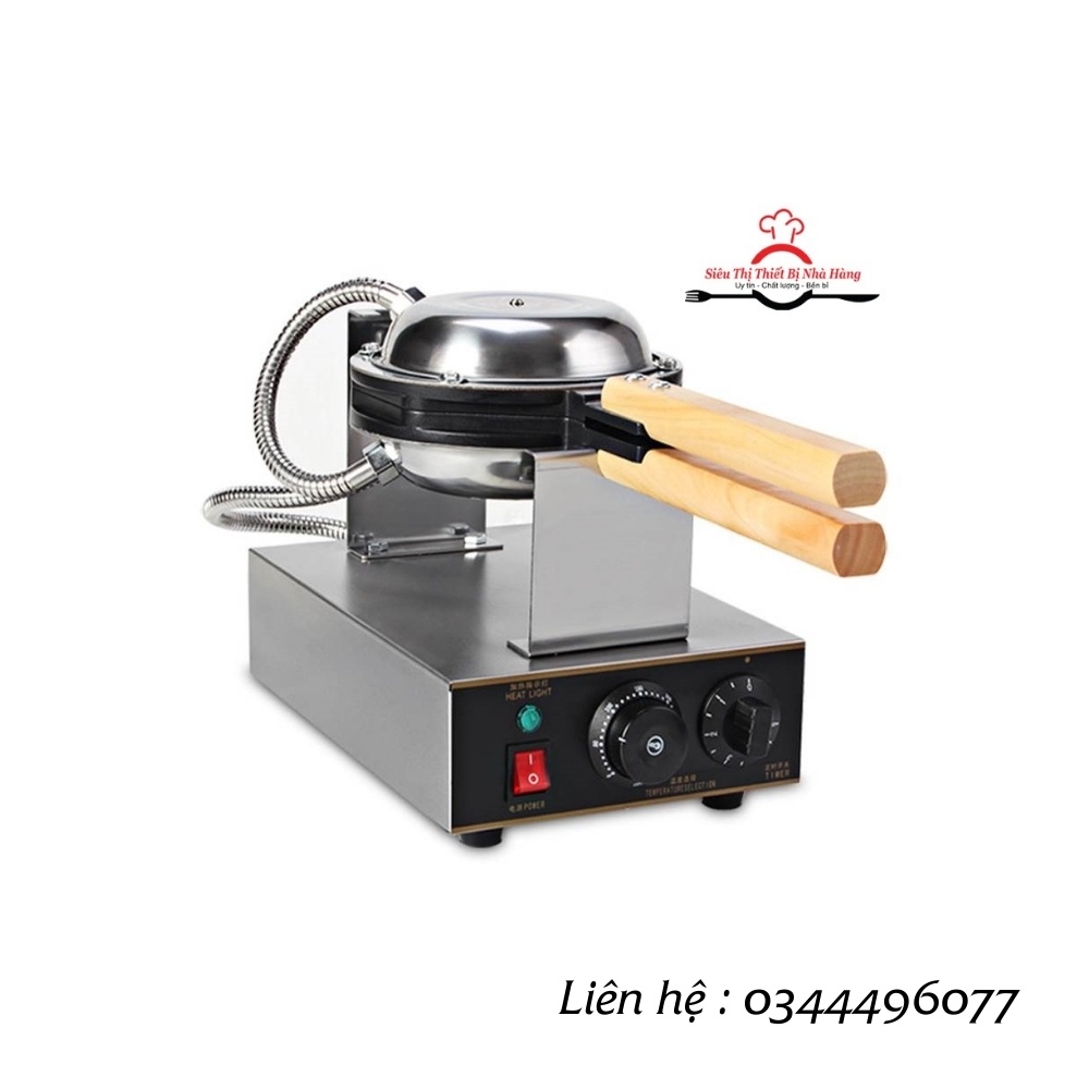Máy làm bánh trứng gà non, Máy làm bánh trứng gà non đựng kem [ bằng điện ]