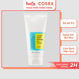 Sữa Rửa Mặt Dạng Gel Cho Da Dầu Mụn, Nhạy Cảm Cosrx Low pH Good Morning Gel Cleanser 150ml _ Cosrx Chính Hãng