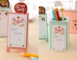 Giấy nhớ note cute có chân dựng