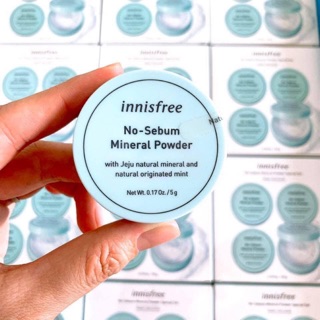 Phấn phủ bột kiềm dầu Innisfree No Sebum Mineral Powder