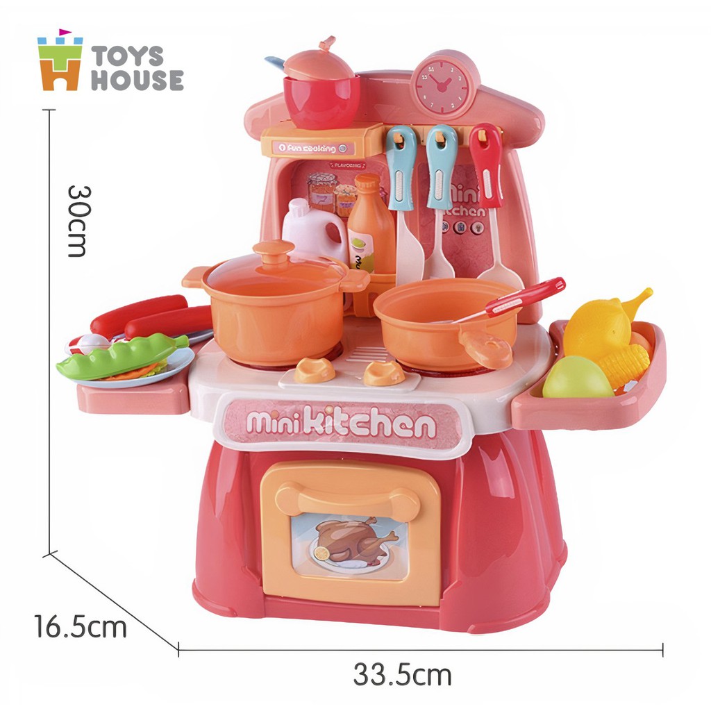 Đồ chơi nấu ăn cho bé - Bộ nhà bếp Toyshouse - hướng nghiệp từ 3 tới 8 tuổi