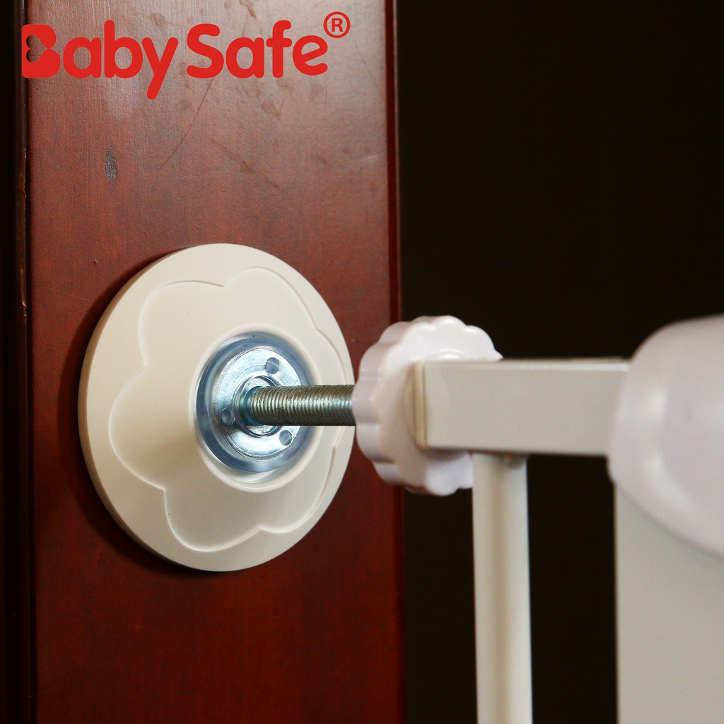 Khung nhựa bảo vệ tường tránh bị trầy xướt - Phụ kiện thanh chắn cầu thang Babysafe