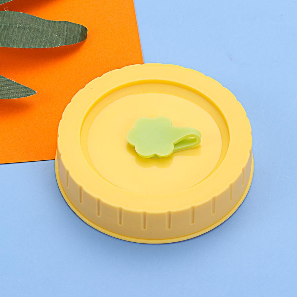 FAY 1 / 4 Nắp Đậy Lọ Thủy Tinh Mason Chống Rò Rỉ Dễ Thương