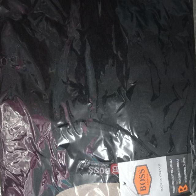 COMBO 5 ÁO THUN BOSS MÀU TRẮNG, ĐEN, XANH ĐEN, XANH LÁ, RÊU, RẰN RI, SỌC FORM ÔM BODY