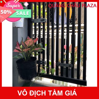 Giỏ Sắt Treo Chậu Cây Ban Công, Hàng Rào 4.9