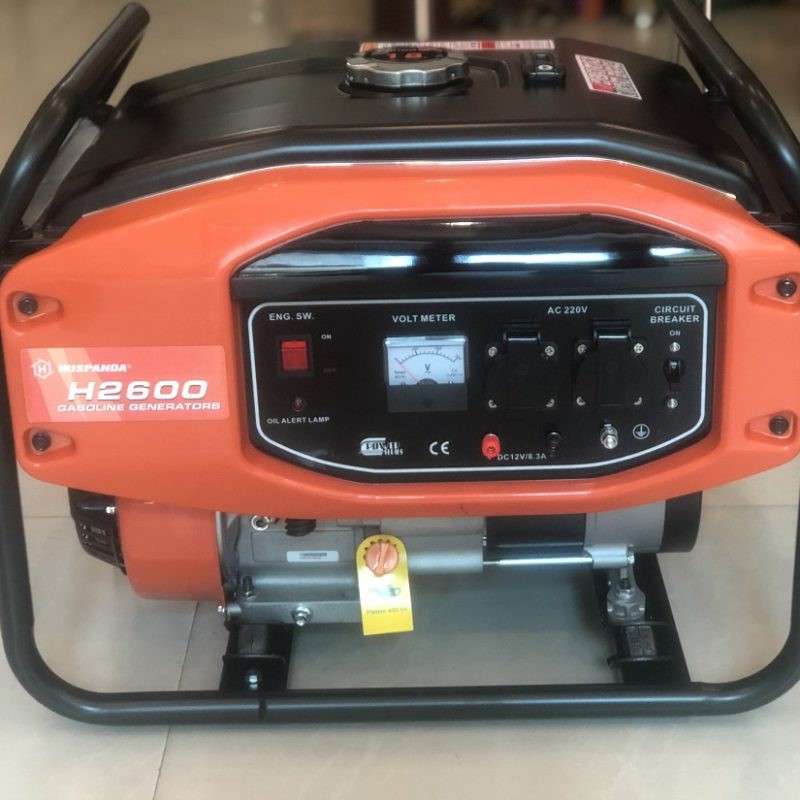Máy Phát Điện Chạy Xăng 2Kw Huspanda H2600E Đề