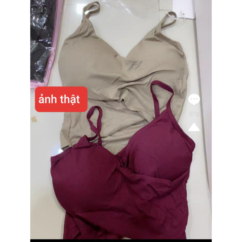 Bra Hai Dây❤Đa Năng❤Bra mặc nhà, bra tập gym,bra tập thể thao.Vải mềm, thoáng mát.