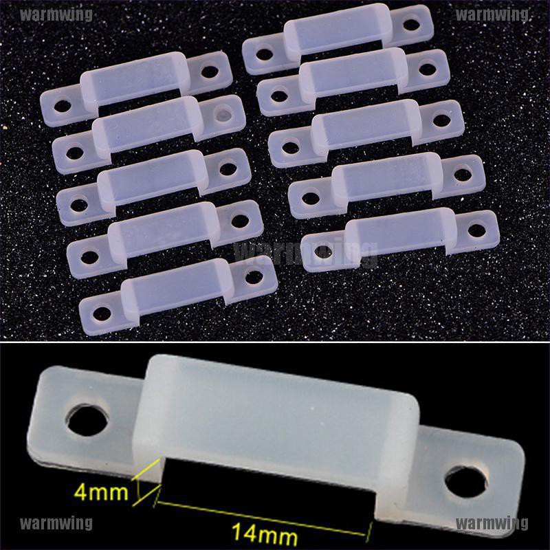 Set 50 Kẹp silicone Mềm Cố Định Đèn Ngủ 10 / 14mm