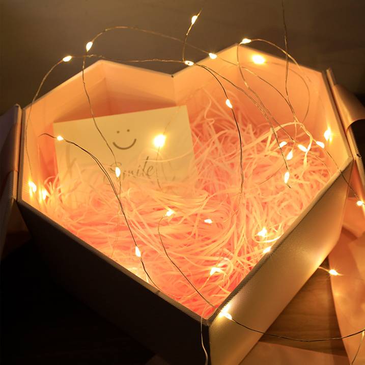 Dây Đèn LED Bằng Đồng / Dây Điện Trang Trí Hộp Quà Giáng Sinh / Tiệc Cưới