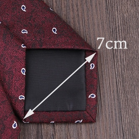 Cravat Nam cỡ trung 7cm cao cấp nhiều mẫu lựa chọn, cà vạt chú rể, Cavat dự tiệc, Calavat công sở CV-786