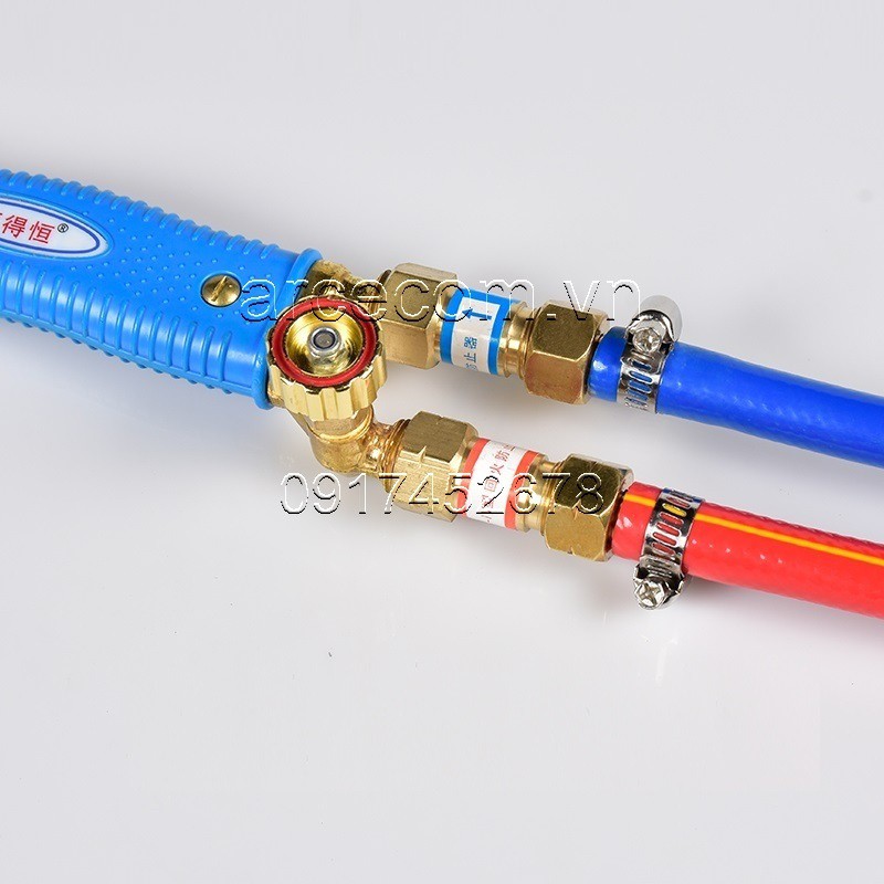 Bộ van chống cháy ngược ren 16mm cho tay cắt, tay hàn gió đá