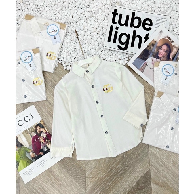 A028 ÁO SƠ MI DÀI TAY 6 MÀU ĐA DẠNG CHO MẸ VÀ BÉ CHỌN  18-28kg