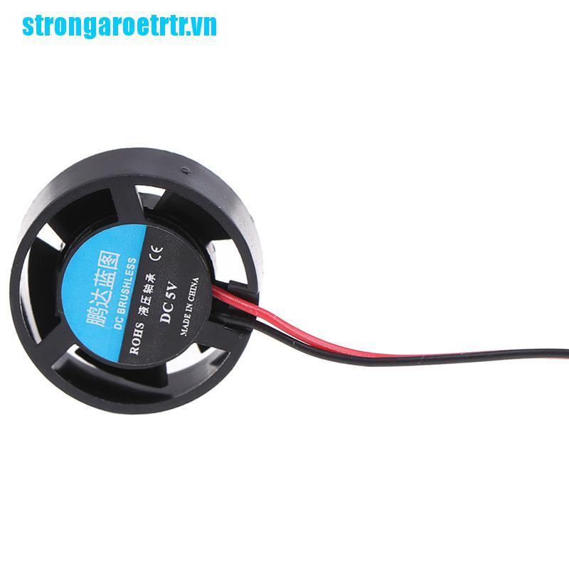 Quạt làm mát tròn size mini 25.5x10mm 5V 9V 12V 24V dành cho đèn led/ máy tính