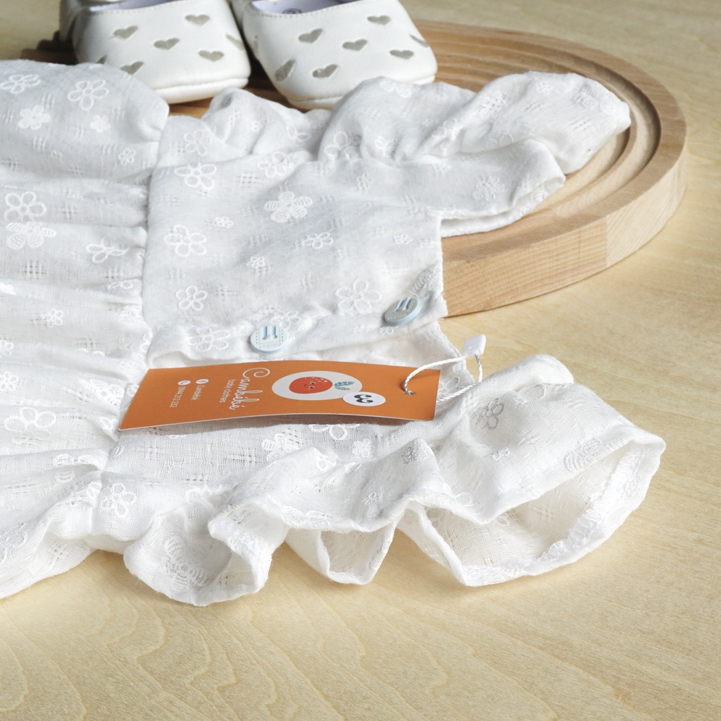 Set quần áo hoa nhí váy xinh Cambebe cho bé hàng đẹp mã C03