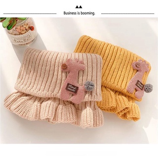 [GIA GỐC] Khăn Len Giả Cổ Áo Bé Gái Siêu Cute