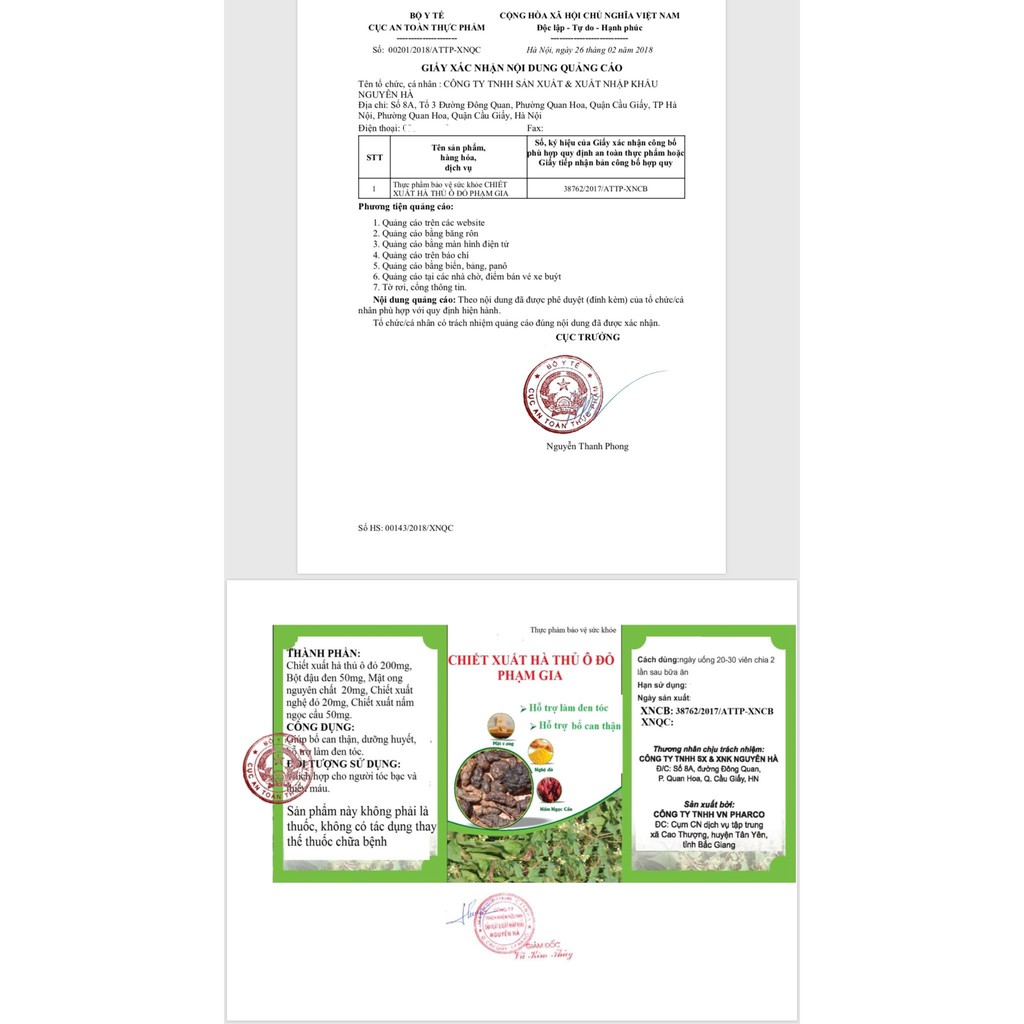 Chiết xuất hà thủ ô đỏ Phạm Gia | BigBuy360 - bigbuy360.vn