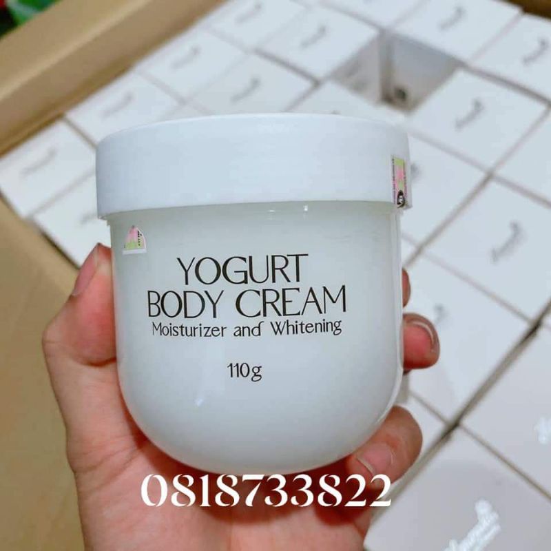 YOGURT BODY CREAM - KEM DƯỠNG BODY SỮA CHUA HANAYUKI