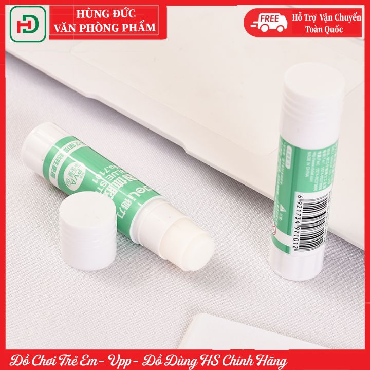 ❤️ HÀNG MỚI VỀ ❤️ Hồ khô màu trắng Deli 8g 7101