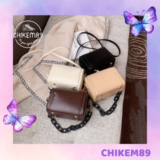 Túi xách nữ ☘️FREESHIP🍀túi hộp quai xích/ quai da siêu xinh