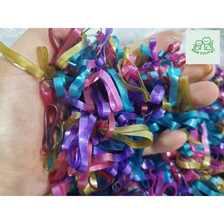 100gr thun cột tóc 3 tông màu vintage