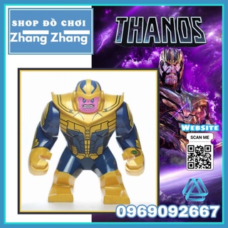 Đồ chơi Xếp hình Mô hình Thanos - The guardian of the Galaxy Vũ trụ Marvel Minifigures Xinh Xh815
