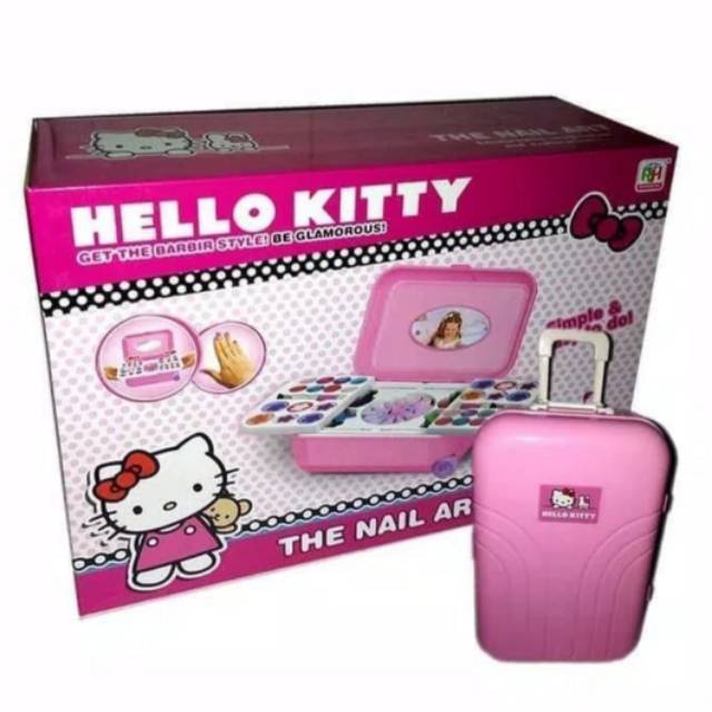 Vali Kéo Đựng Đồ Chơi Hình Hello Kitty Xinh Xắn Cho Bé