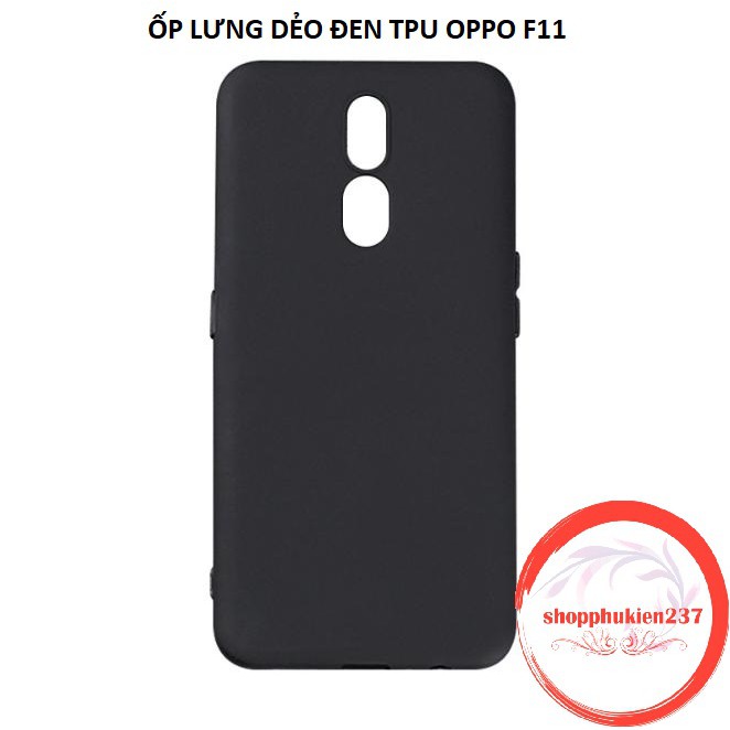 [Freeship toàn quốc từ 50k] Ốp Dẻo Đen Oppo F11 Ốp Dẻo TPu Đen Cao Cấp