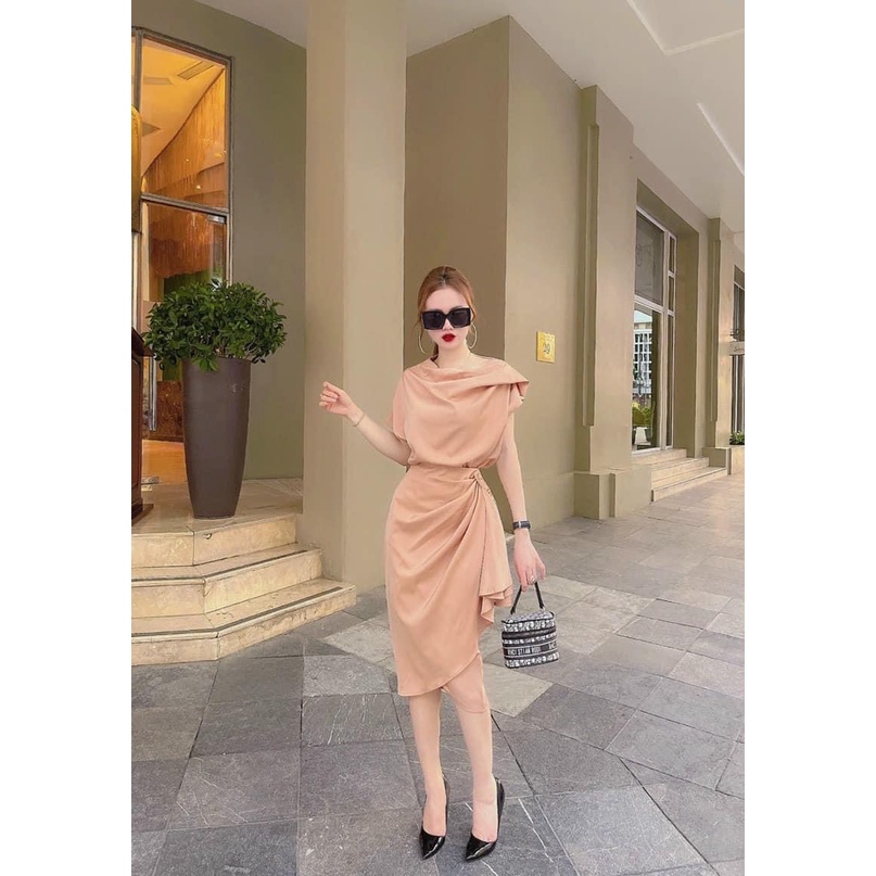 sét váy nữ cổ đổ hàng thiết kế cao cấp chất lụa siêu mềm mịn hs029 mang lại cảm giác thoải mái khi mặc | BigBuy360 - bigbuy360.vn