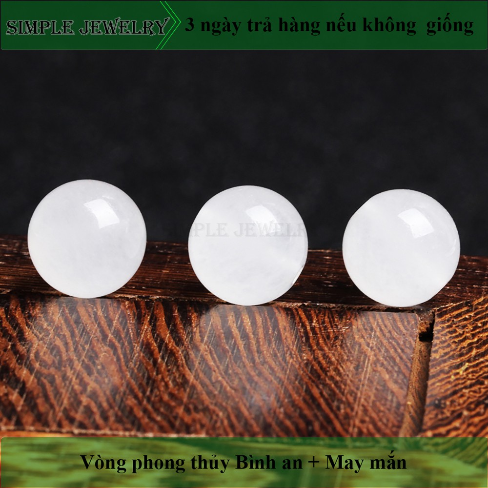 Hạt đá phong thủy dùng làm sản phẩm handmade, mix đồ phụ kiện cực xinh và tiện lợi