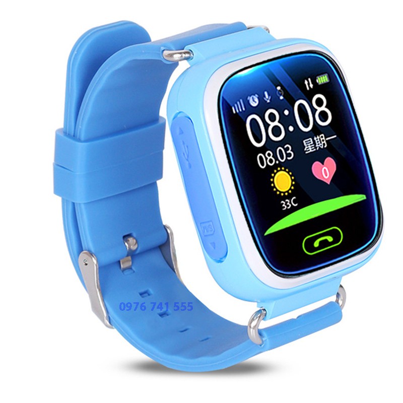 ĐỒNG HỒ ĐỊNH VỊ TRẺ EM PROKIDS V80-4, ĐỊNH VỊ WIFI, CẢNH BÁO CHỐNG TRỘM (XANH)