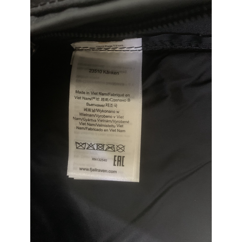 Balo Kanken Unisex Size Original Authentic Chính Hãng Xuất Dư Có Fake Để So Sánh