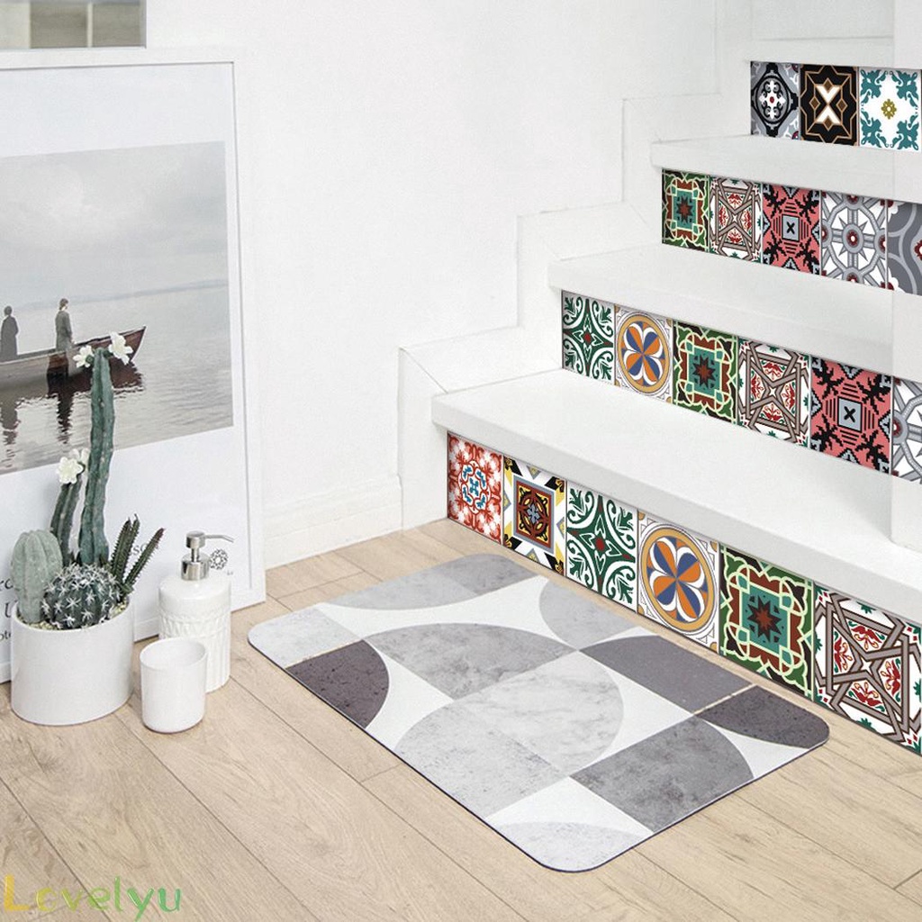 Bộ 24 Miếng Dán Tường Trang Trí Chống Thấm Nước