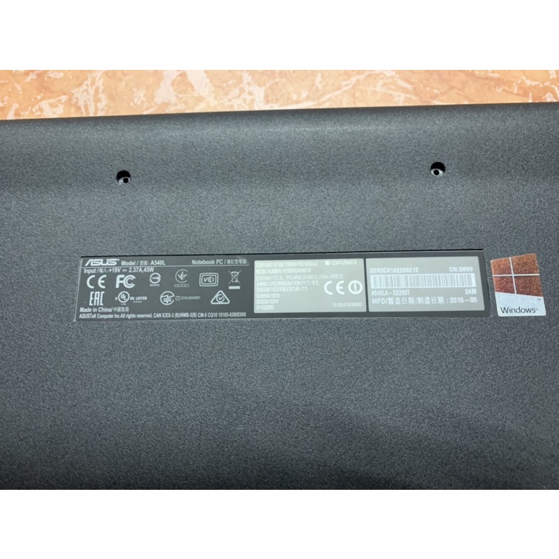 linh kiện asus A540L rã máy, ko bảo hành