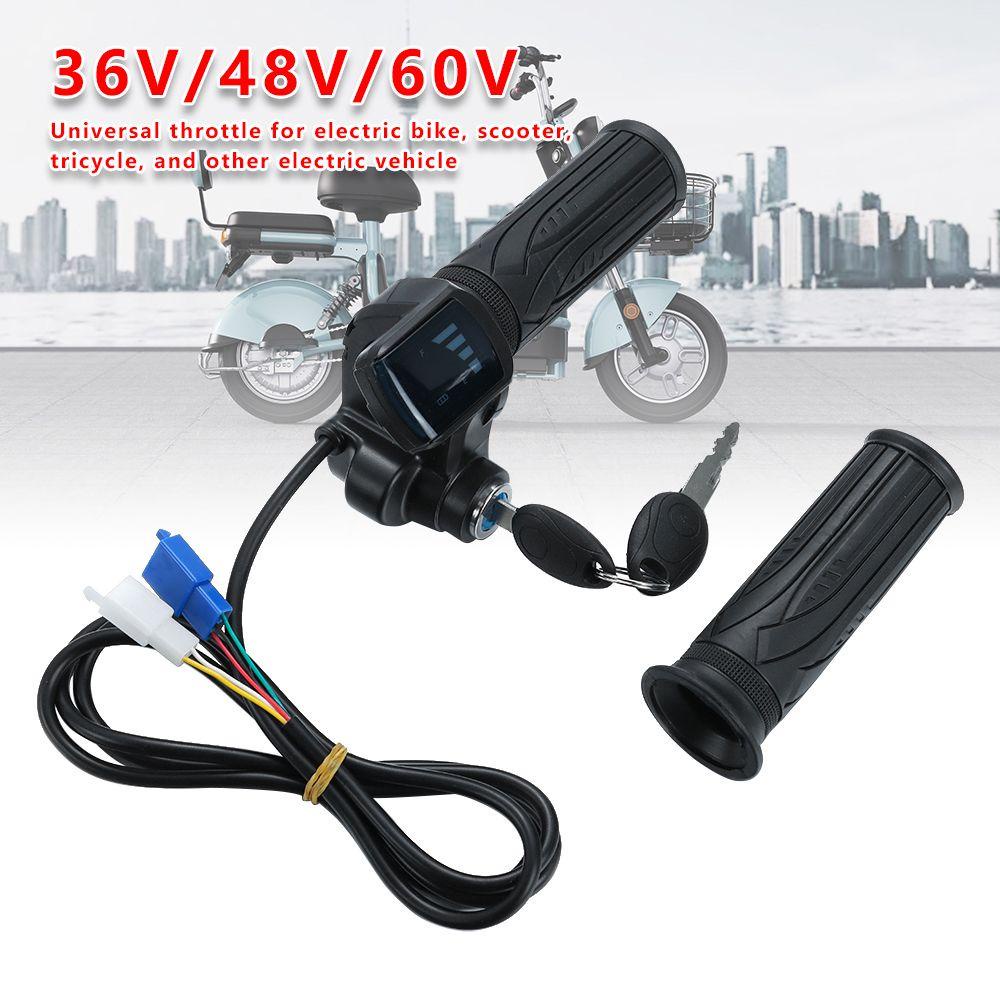 Phụ Kiện Tay Nắm Gia Tốc Độ Bền Cao 36V / 48V / 60V Cho Xe Đạp Điện