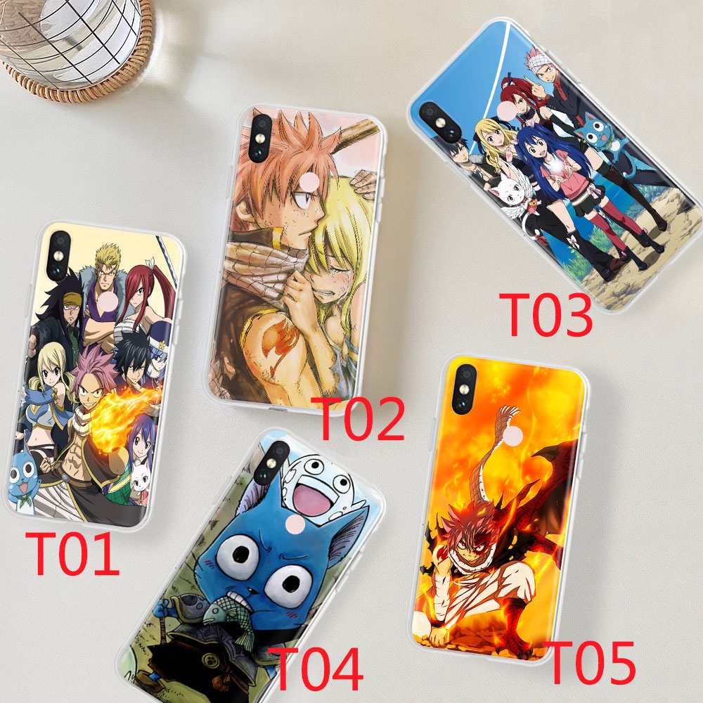 Ốp Điện Thoại Mềm Trong Suốt Hình Fairy Tail Gt111 Cho Iphone 8 7 6s 6 Plus 5 5s Se 5c 4 4s