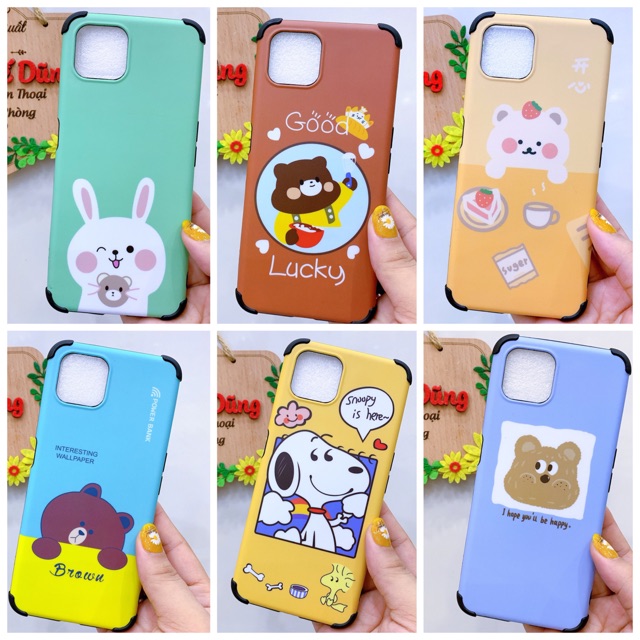 Ốp lưng OPPO A92S hình thú
